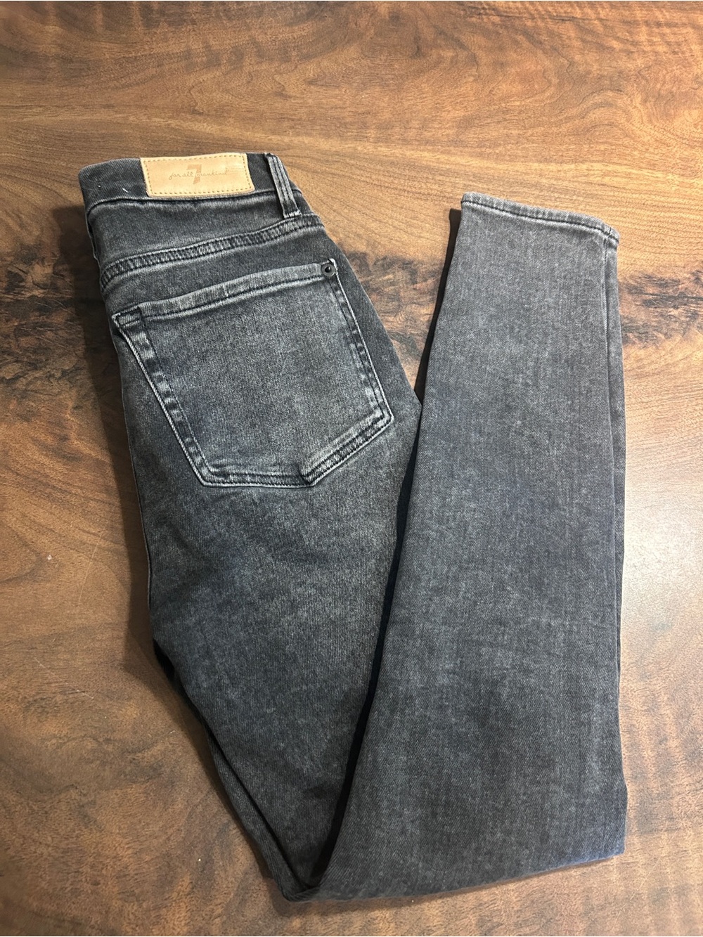 7 For All Mankind Luxe Vintage The Aubrey High Rise Skinny Jeans